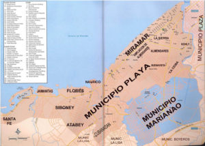 Municipios al Oeste de la ciudad de La Habana