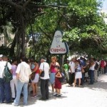 Lines at Coppelia Ice Cream, Havana, Cuba 2004