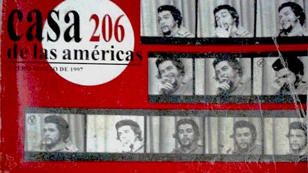 Magazine cover about el Che included with the text of Paco Taibo II.