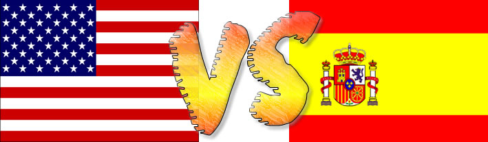 Spain big the us. Куба Испания. Испания и Куба отношения. Америка vs Испания. Австралия большая как США Испания и Германия.