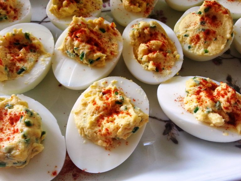 CUBAN CUISINE Cuban Style Deviled Eggs Recipe. (Photos). + COCINA