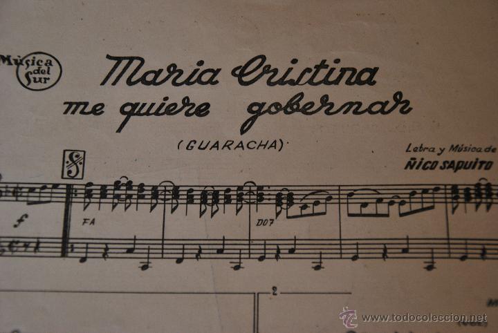 A Nico Saquito Story His Guaracha Maria Cristina Wants Me To Govern Me Nico Saquito Y Su Historica Guaracha Maria Cristina Me Quiere Gobernar Video The History Culture And