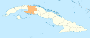 Region de Matanzas en Cuba donde se llevo a cabo la  rebelión. 