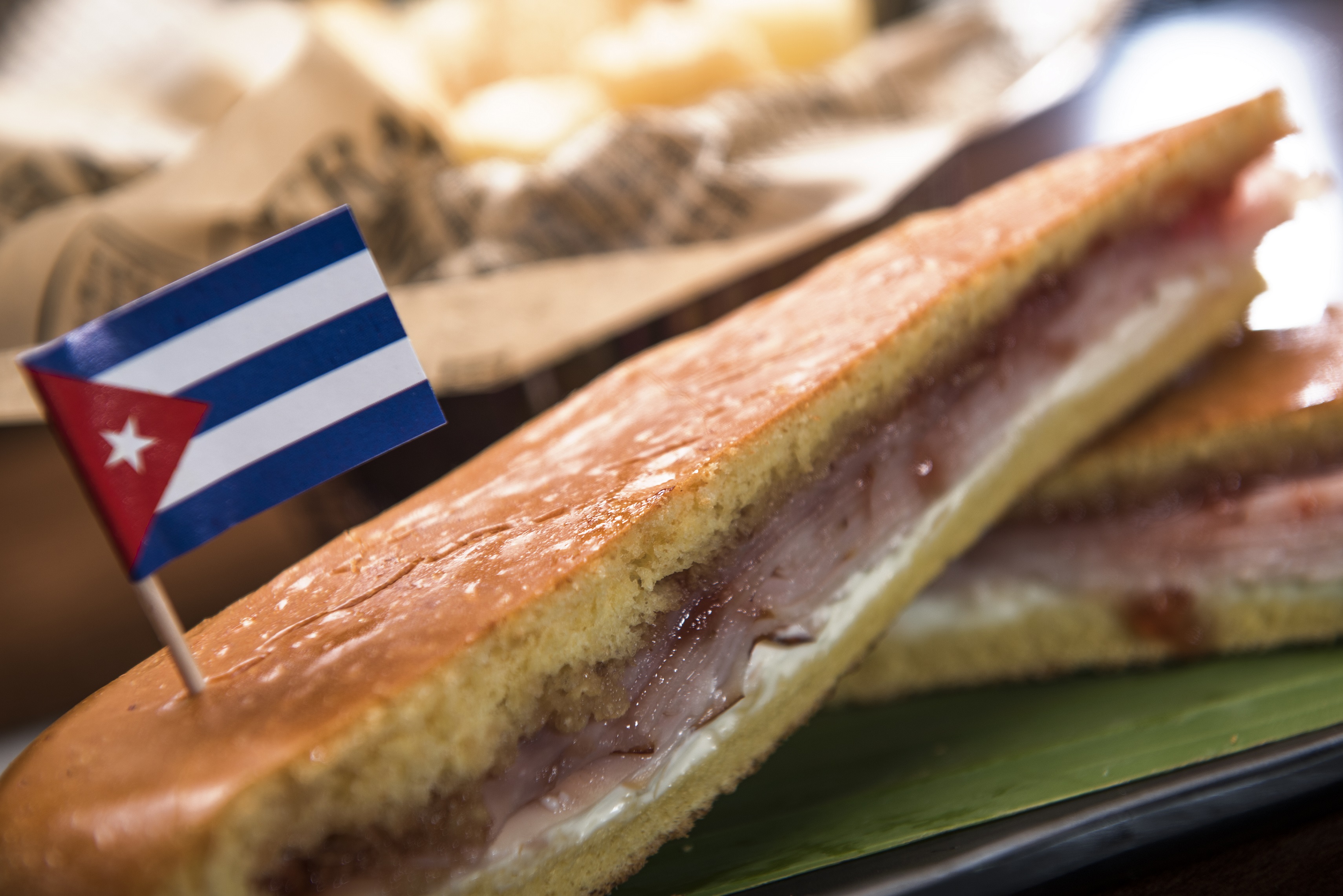 Return to CUBAN CUISINE: Sandwich Cubano "ELENA RUZ". 