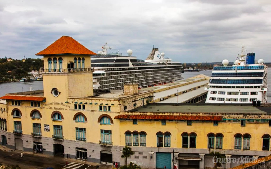 AVENUE of Havana Port (Avenida del Puerto), one of the Most Popular in