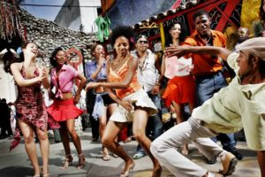 Rumba in the Callejon de Hamel, in Centro Habana.