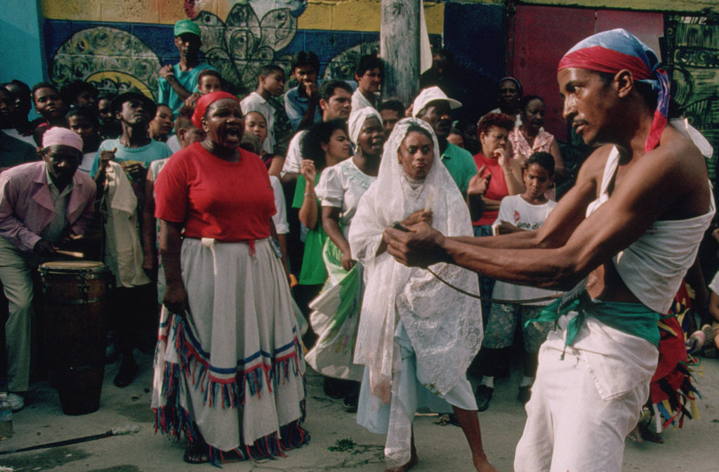 EL BEMBÉ, Main Ceremony of the AfroCuban folk religion "Santeria