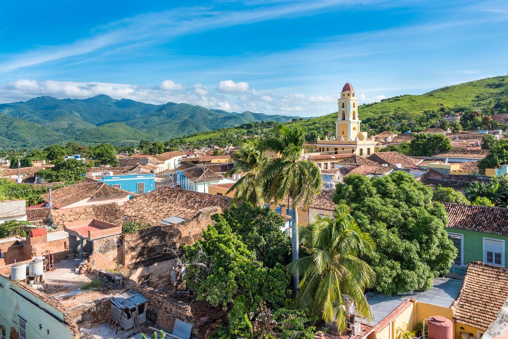 Cuba Tourism: Trinidad Vintage Landmark