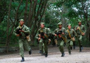 Ejercicio MIlitares en Cuba
