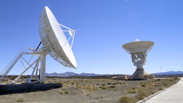 Antenas de la Estación de Espacio Lejano ubicada en Argentina. (Gobierno de Argentina)
