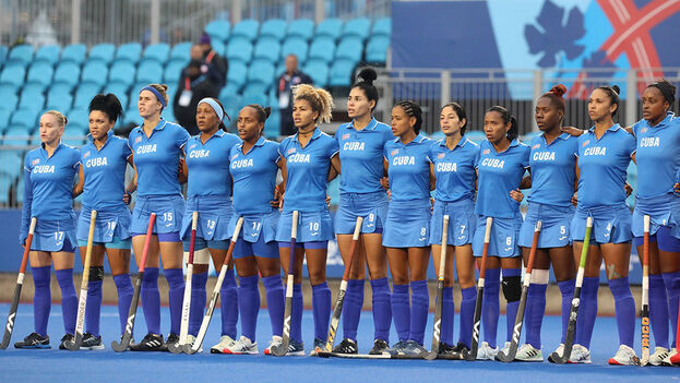 Seis hockeístas abandonaron al equipo cubano tras perder el partido por el quinto lugar ante Uruguay. (Facebook/Francys Romero)